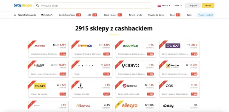 LetyShops – Jak Oszczędzać na Zakupach Online i Otrzymywać Zwrot Gotówki?
