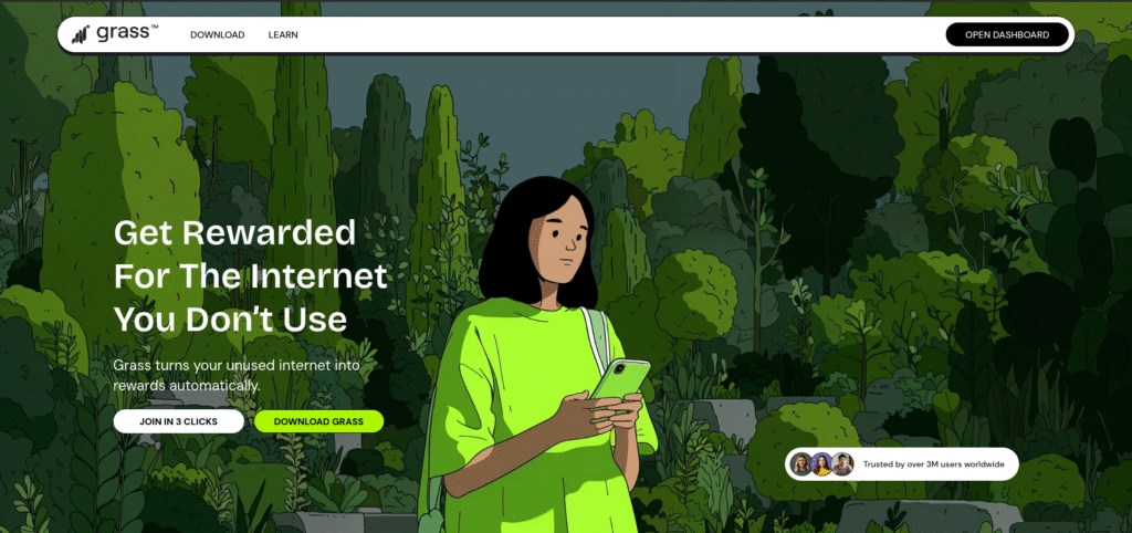 Grass.io: Pasywny dochód z internetu? Recenzja + przewodnik po airdropie